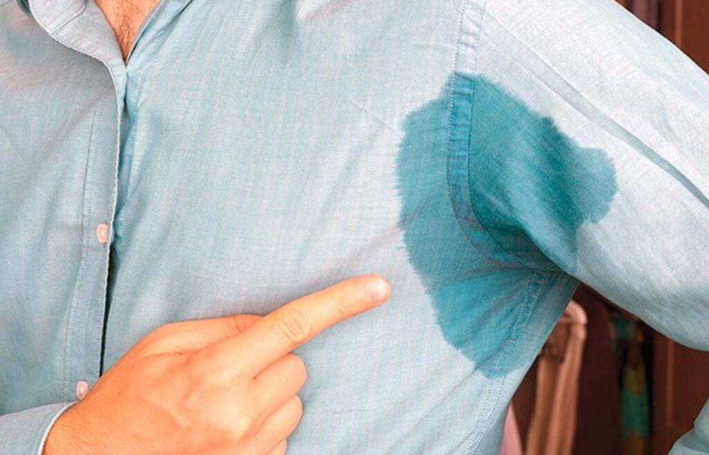 How do you get rid of hard armpit stains on shirts